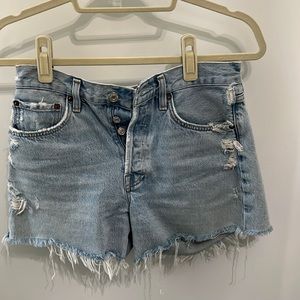 Agolde denim shorts size 25